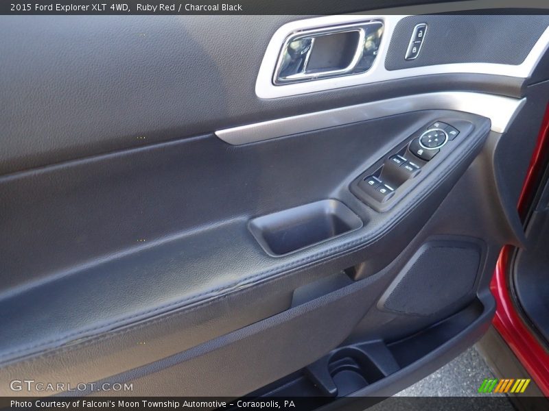 Ruby Red / Charcoal Black 2015 Ford Explorer XLT 4WD