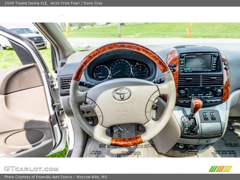 Arctic Frost Pearl / Stone Gray 2006 Toyota Sienna XLE