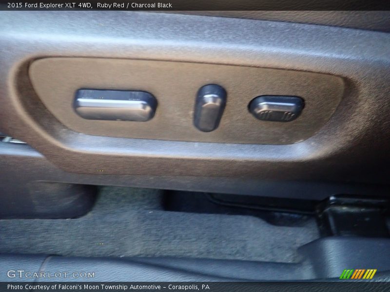 Ruby Red / Charcoal Black 2015 Ford Explorer XLT 4WD