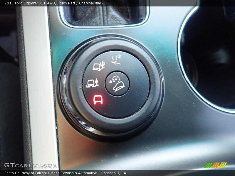 Ruby Red / Charcoal Black 2015 Ford Explorer XLT 4WD