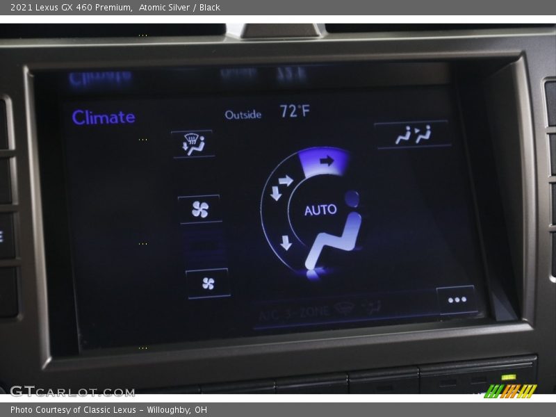 Controls of 2021 GX 460 Premium