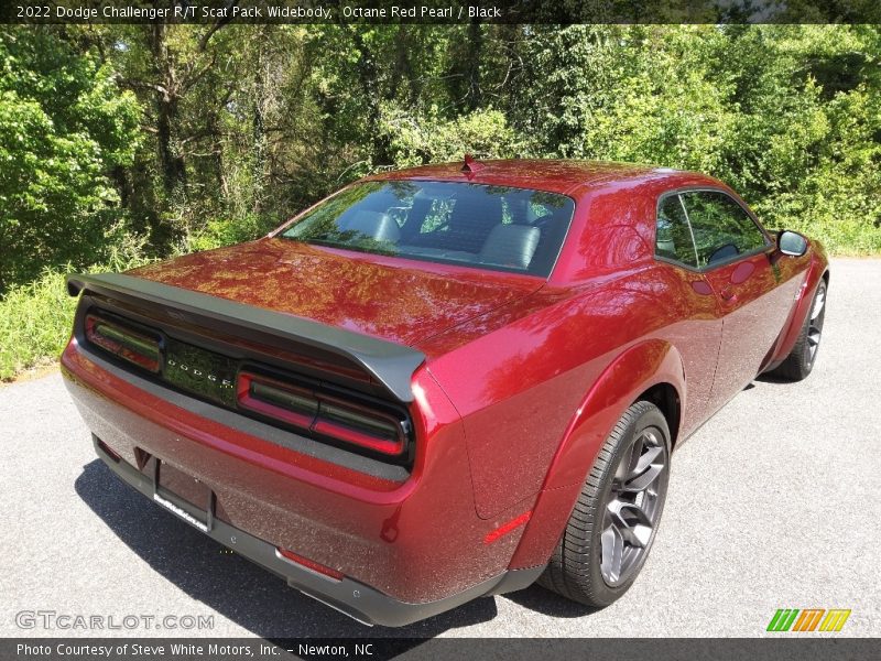 Octane Red Pearl / Black 2022 Dodge Challenger R/T Scat Pack Widebody