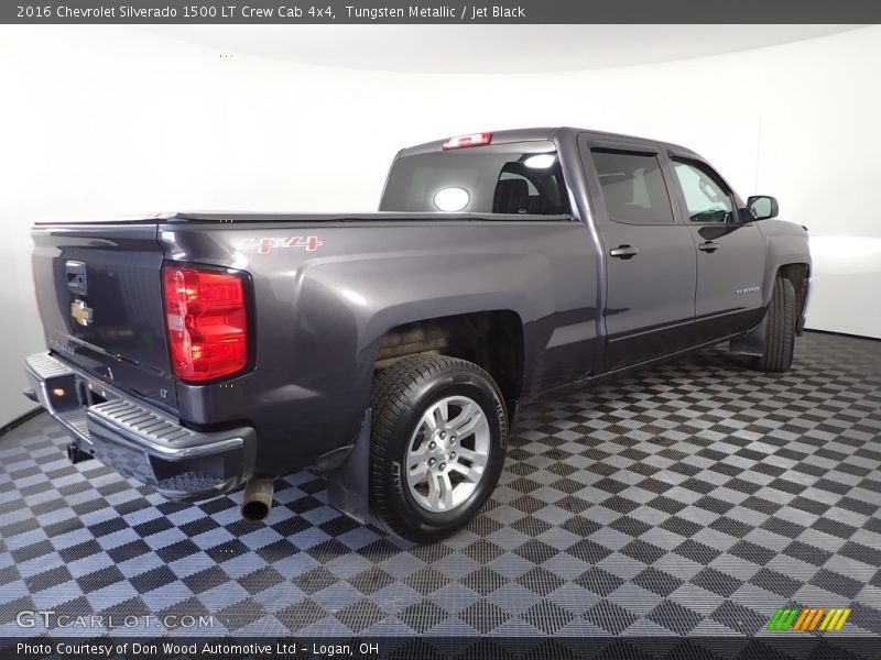 Tungsten Metallic / Jet Black 2016 Chevrolet Silverado 1500 LT Crew Cab 4x4