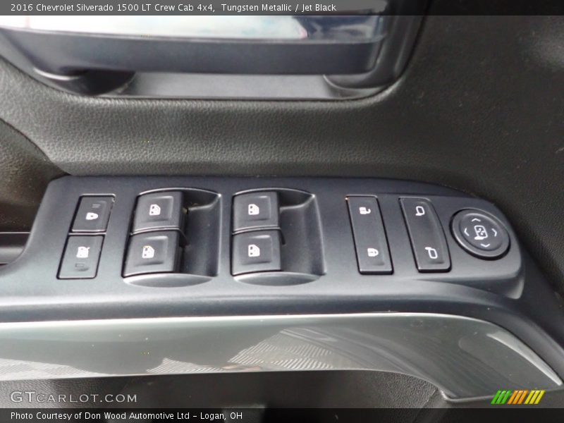 Tungsten Metallic / Jet Black 2016 Chevrolet Silverado 1500 LT Crew Cab 4x4