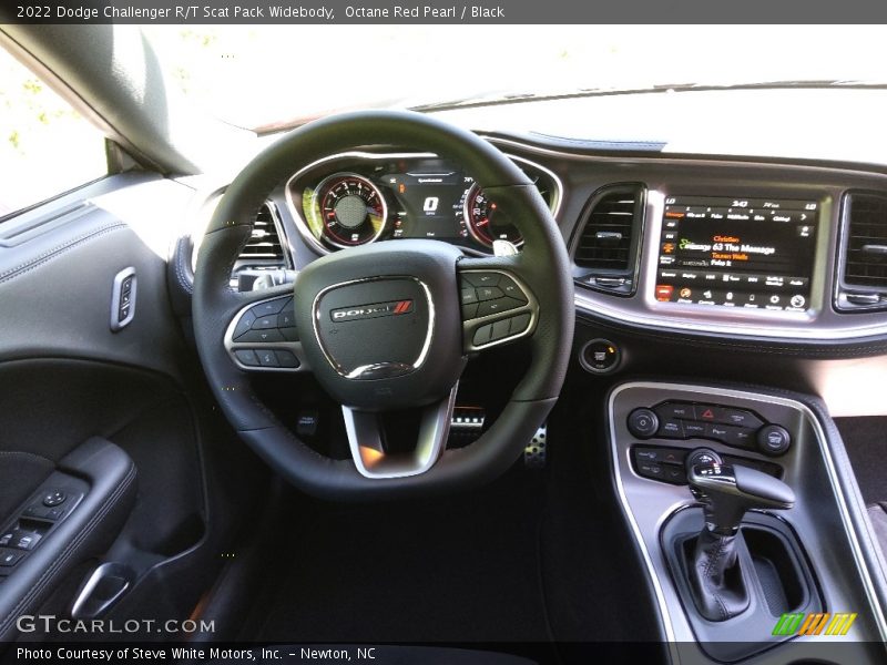 Octane Red Pearl / Black 2022 Dodge Challenger R/T Scat Pack Widebody