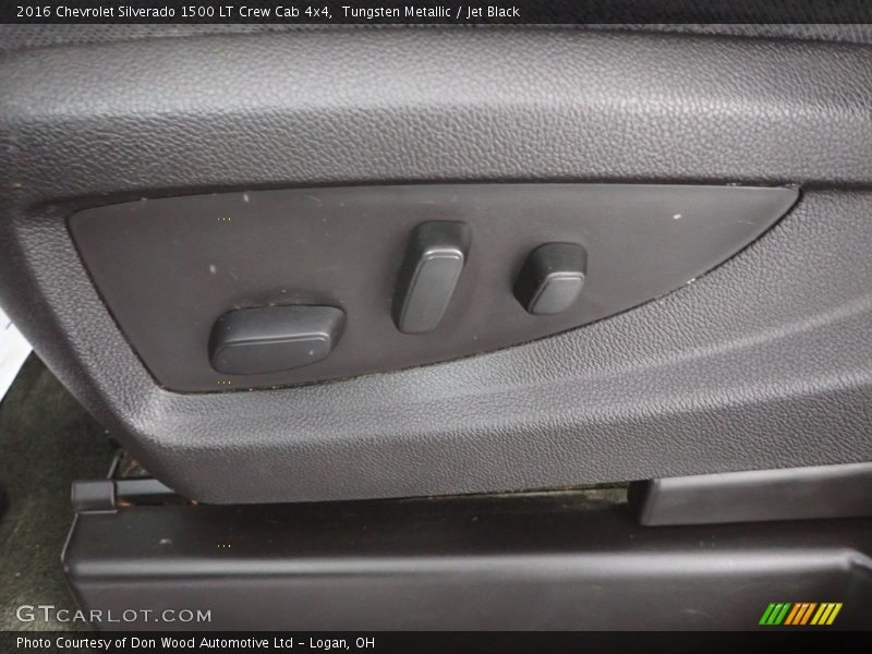 Tungsten Metallic / Jet Black 2016 Chevrolet Silverado 1500 LT Crew Cab 4x4