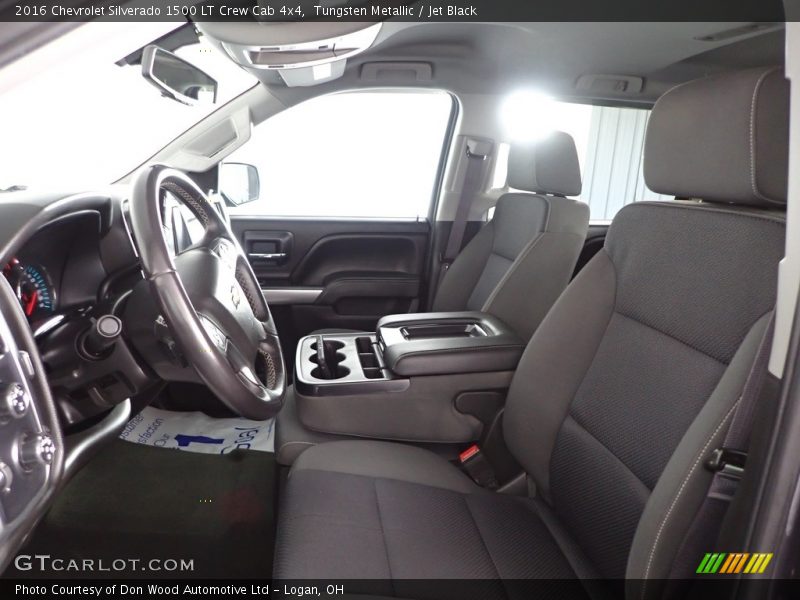 Tungsten Metallic / Jet Black 2016 Chevrolet Silverado 1500 LT Crew Cab 4x4