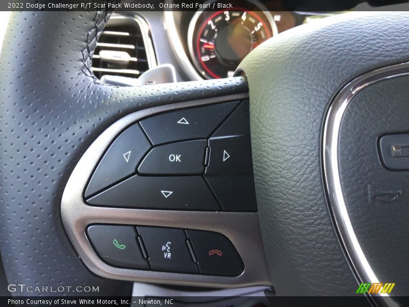 Octane Red Pearl / Black 2022 Dodge Challenger R/T Scat Pack Widebody