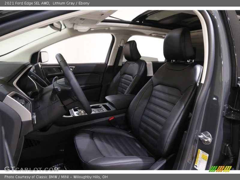 Front Seat of 2021 Edge SEL AWD