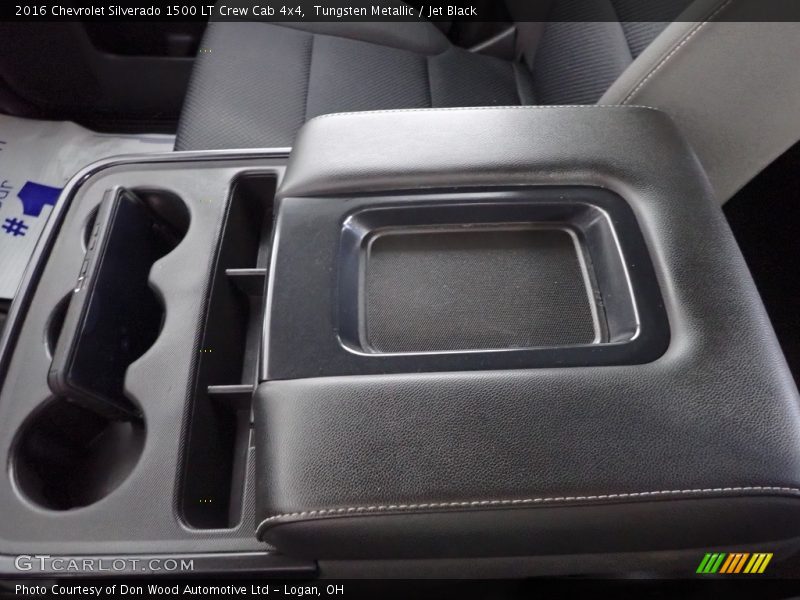 Tungsten Metallic / Jet Black 2016 Chevrolet Silverado 1500 LT Crew Cab 4x4