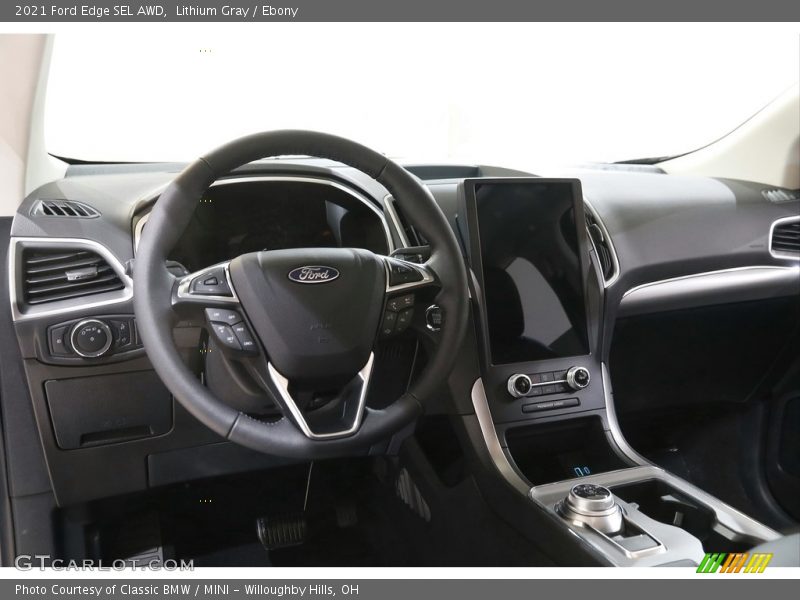 Dashboard of 2021 Edge SEL AWD
