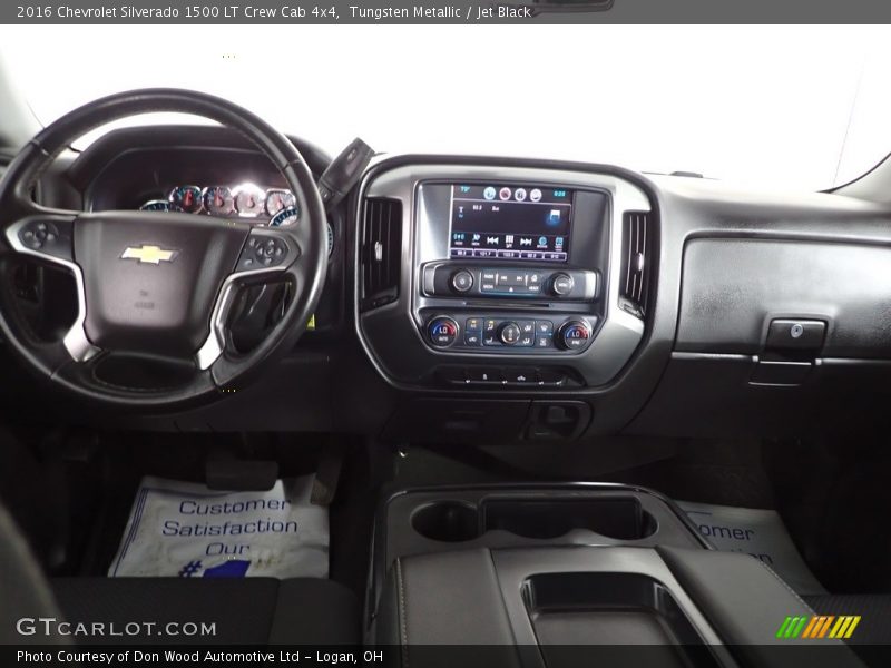 Tungsten Metallic / Jet Black 2016 Chevrolet Silverado 1500 LT Crew Cab 4x4