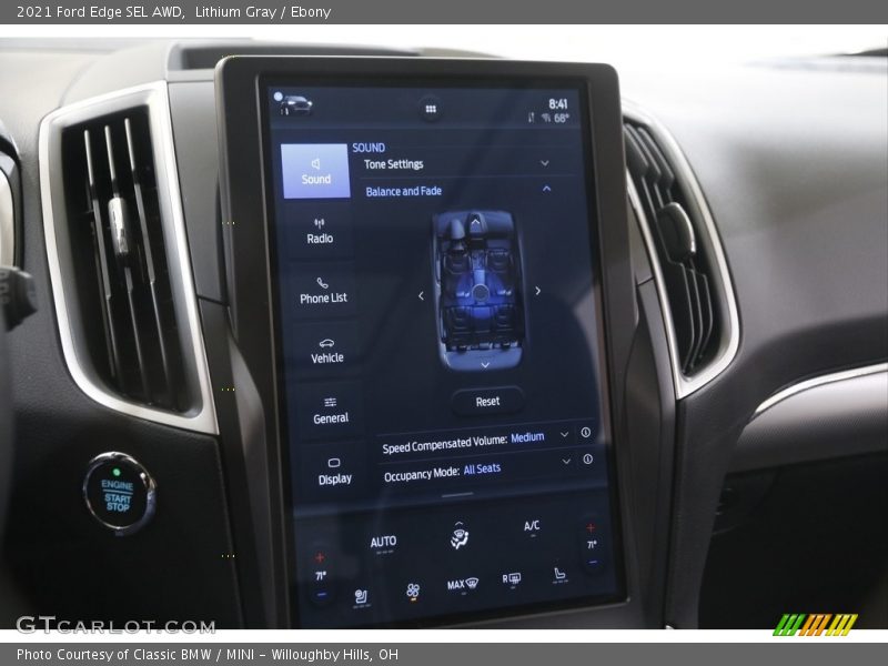 Lithium Gray / Ebony 2021 Ford Edge SEL AWD