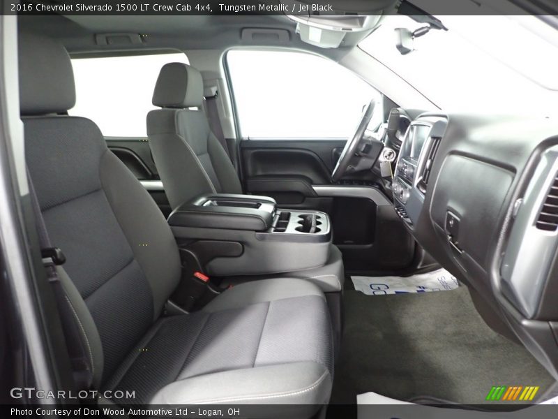 Tungsten Metallic / Jet Black 2016 Chevrolet Silverado 1500 LT Crew Cab 4x4