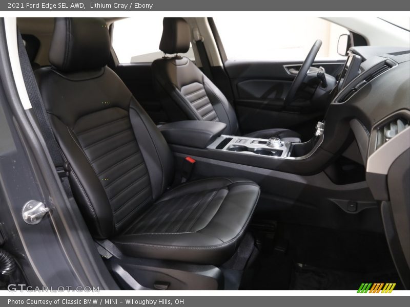 Front Seat of 2021 Edge SEL AWD