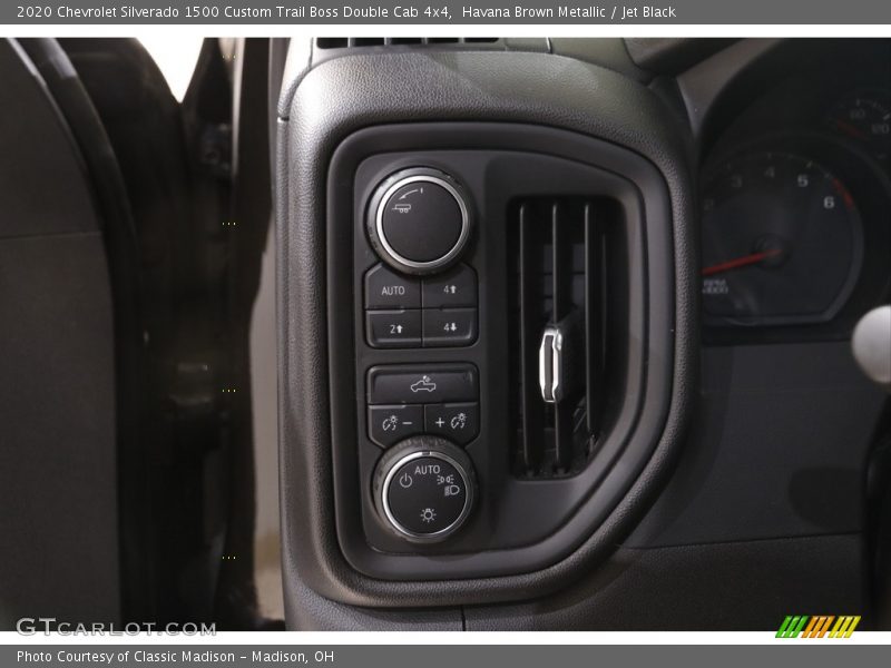 Havana Brown Metallic / Jet Black 2020 Chevrolet Silverado 1500 Custom Trail Boss Double Cab 4x4