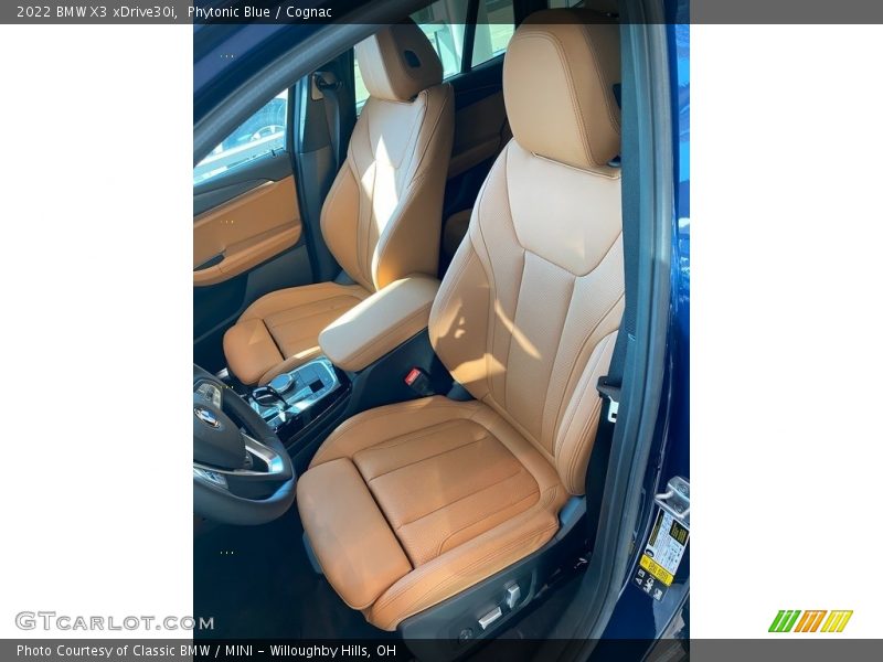 Phytonic Blue / Cognac 2022 BMW X3 xDrive30i