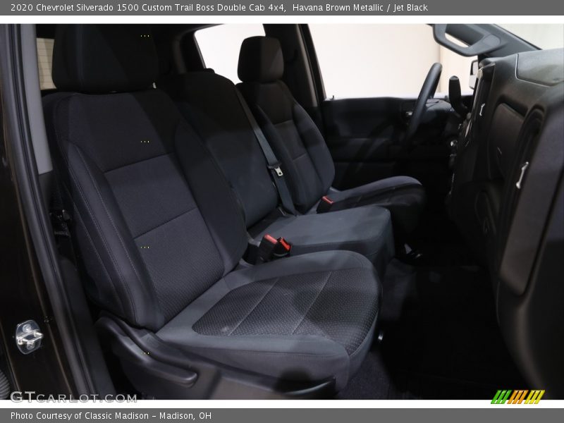 Havana Brown Metallic / Jet Black 2020 Chevrolet Silverado 1500 Custom Trail Boss Double Cab 4x4