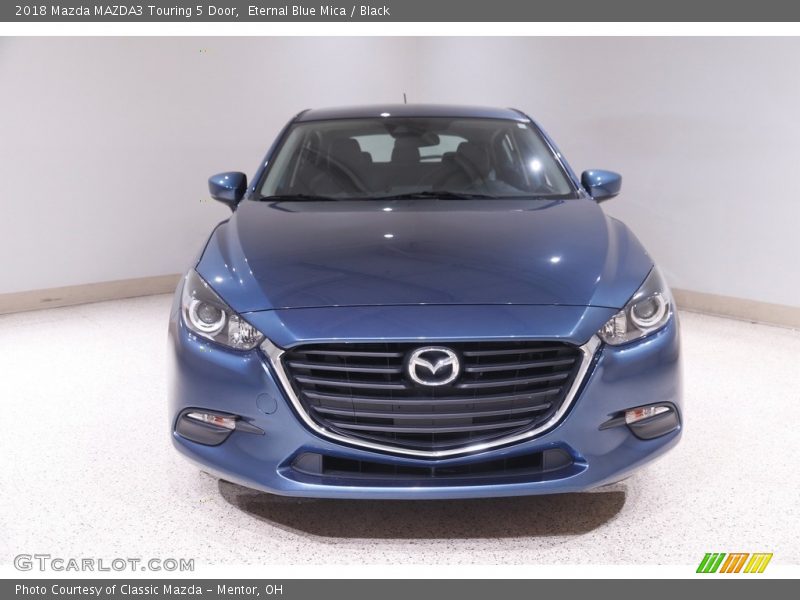 Eternal Blue Mica / Black 2018 Mazda MAZDA3 Touring 5 Door