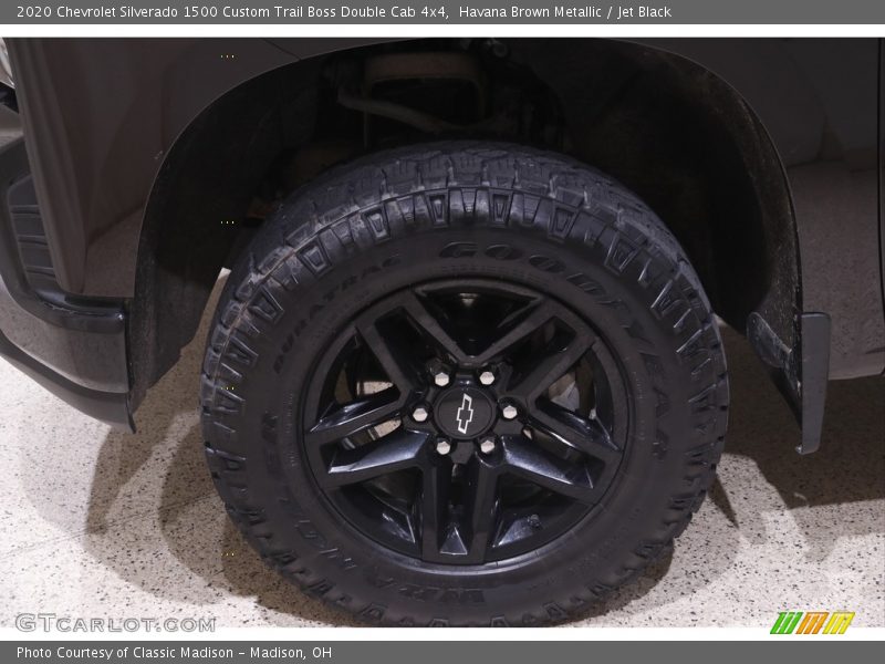 Havana Brown Metallic / Jet Black 2020 Chevrolet Silverado 1500 Custom Trail Boss Double Cab 4x4