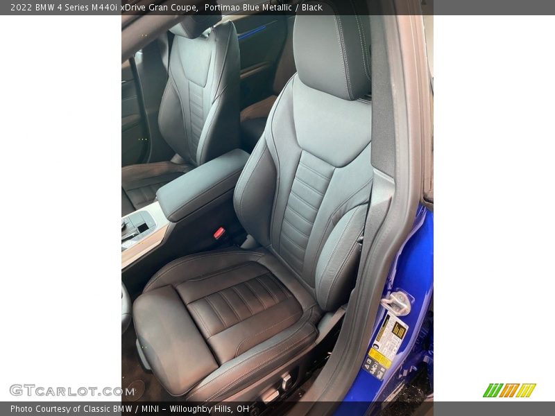 Front Seat of 2022 4 Series M440i xDrive Gran Coupe