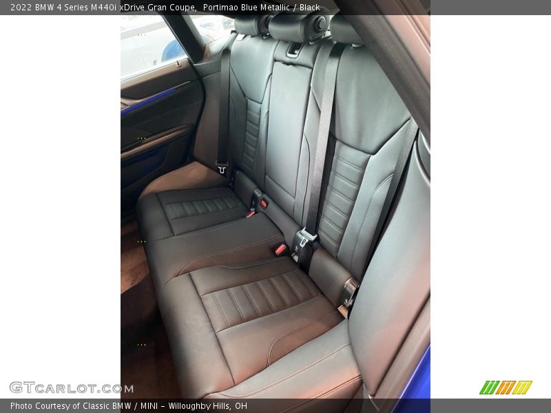 Rear Seat of 2022 4 Series M440i xDrive Gran Coupe
