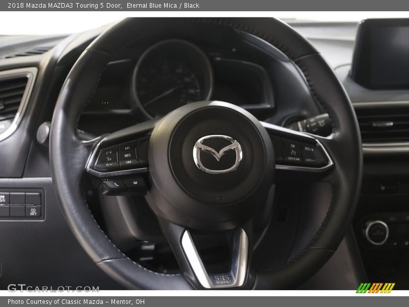 Eternal Blue Mica / Black 2018 Mazda MAZDA3 Touring 5 Door