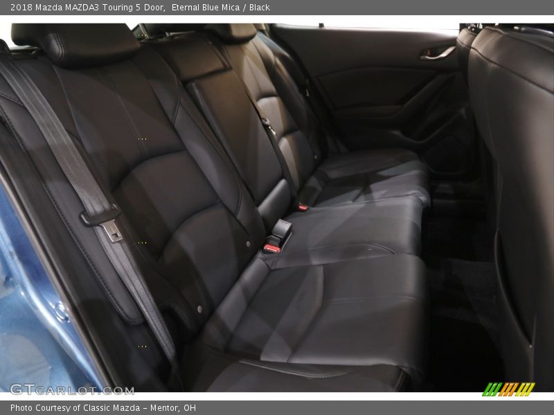 Eternal Blue Mica / Black 2018 Mazda MAZDA3 Touring 5 Door