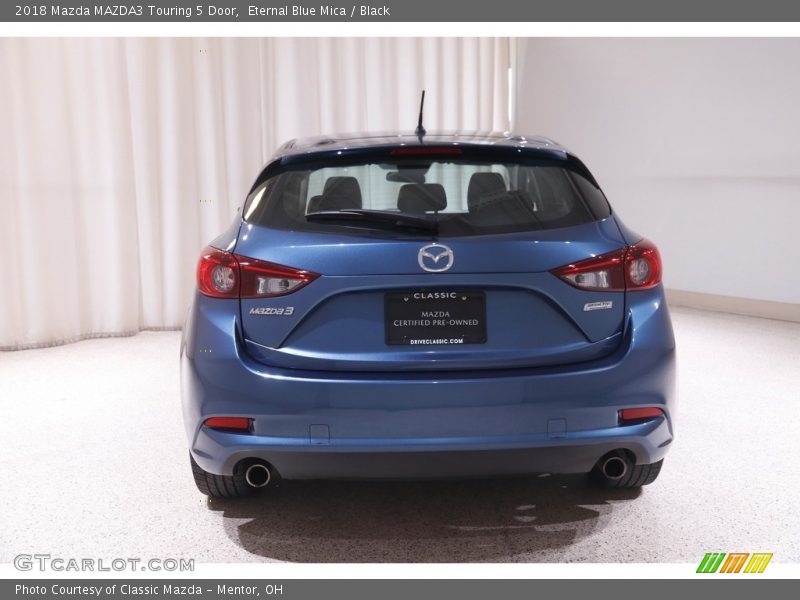 Eternal Blue Mica / Black 2018 Mazda MAZDA3 Touring 5 Door