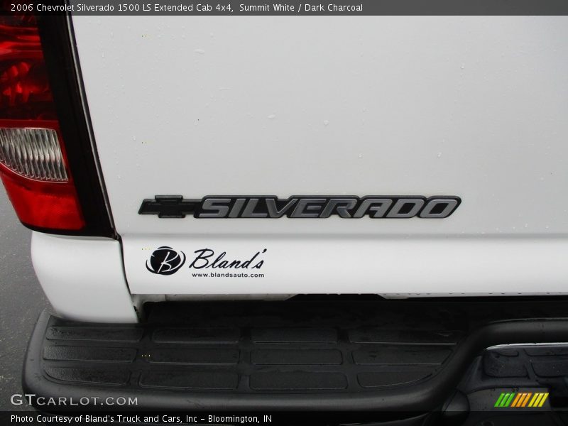 Summit White / Dark Charcoal 2006 Chevrolet Silverado 1500 LS Extended Cab 4x4