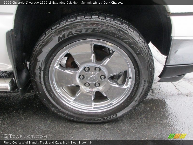 Summit White / Dark Charcoal 2006 Chevrolet Silverado 1500 LS Extended Cab 4x4
