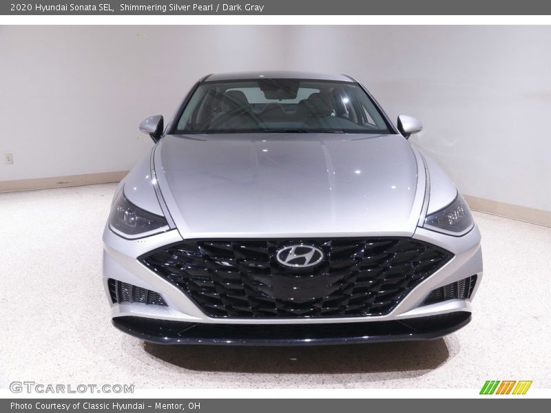 Shimmering Silver Pearl / Dark Gray 2020 Hyundai Sonata SEL