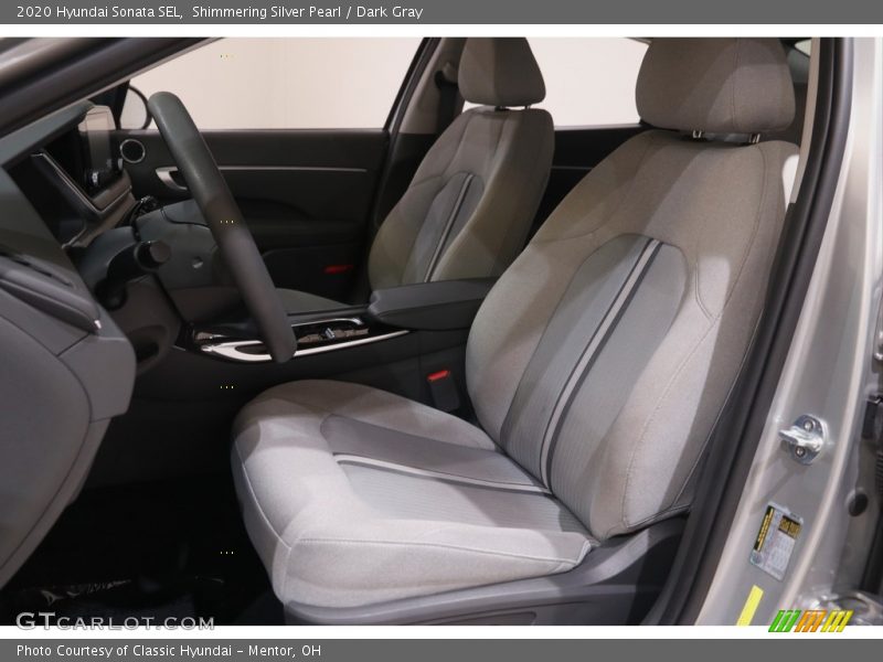 Shimmering Silver Pearl / Dark Gray 2020 Hyundai Sonata SEL