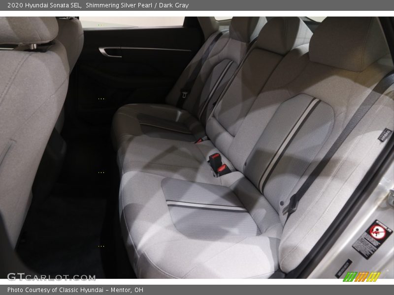 Shimmering Silver Pearl / Dark Gray 2020 Hyundai Sonata SEL