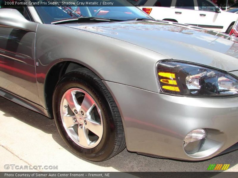 Shadow Gray Metallic / Ebony 2008 Pontiac Grand Prix Sedan
