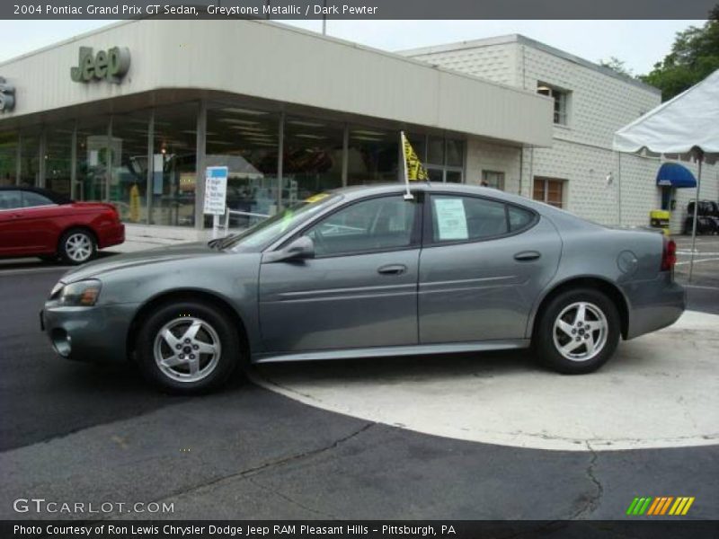 Greystone Metallic / Dark Pewter 2004 Pontiac Grand Prix GT Sedan