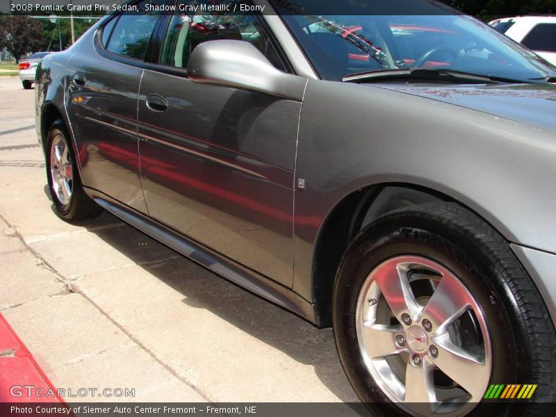 Shadow Gray Metallic / Ebony 2008 Pontiac Grand Prix Sedan