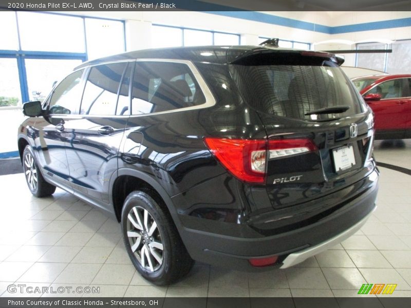 Crystal Black Pearl / Black 2020 Honda Pilot EX-L AWD