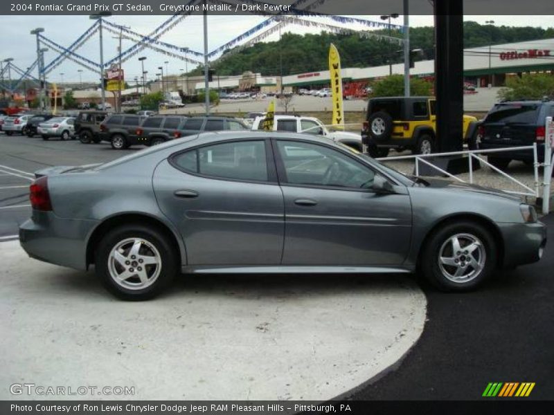 Greystone Metallic / Dark Pewter 2004 Pontiac Grand Prix GT Sedan