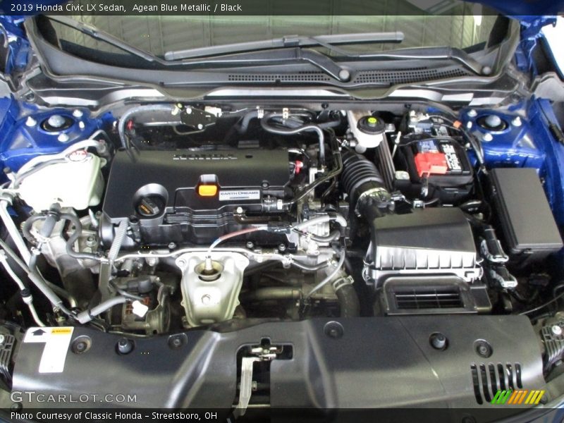  2019 Civic LX Sedan Engine - 2.0 Liter DOHC 16-Valve i-VTEC 4 Cylinder