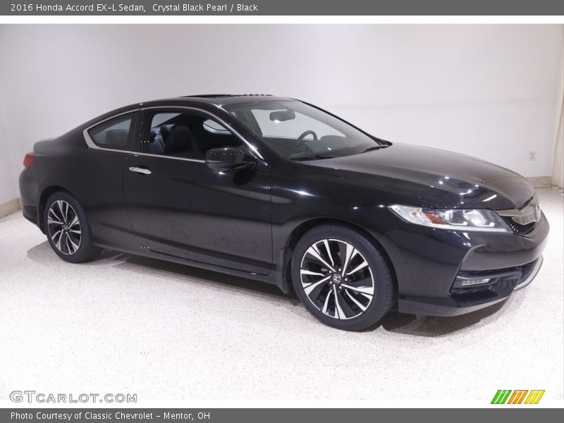  2016 Accord EX-L Sedan Crystal Black Pearl