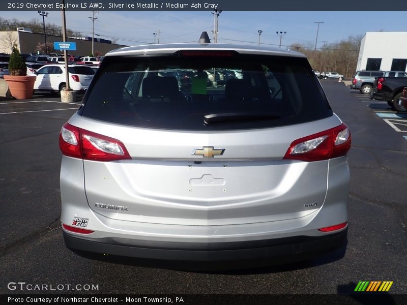 Silver Ice Metallic / Medium Ash Gray 2019 Chevrolet Equinox LS AWD