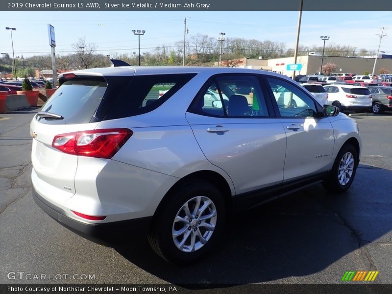 Silver Ice Metallic / Medium Ash Gray 2019 Chevrolet Equinox LS AWD