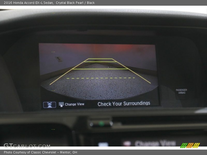 Crystal Black Pearl / Black 2016 Honda Accord EX-L Sedan