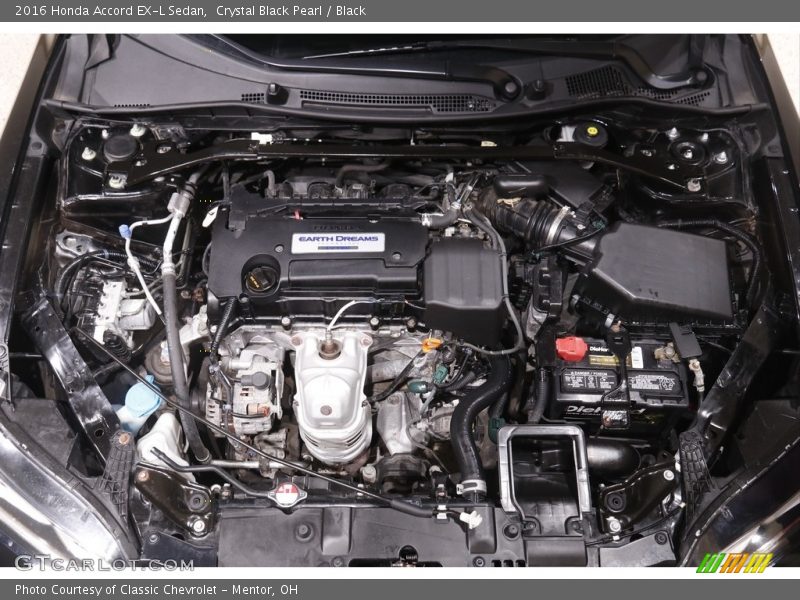  2016 Accord EX-L Sedan Engine - 2.4 Liter DI DOHC 16-Valve i-VTEC 4 Cylinder