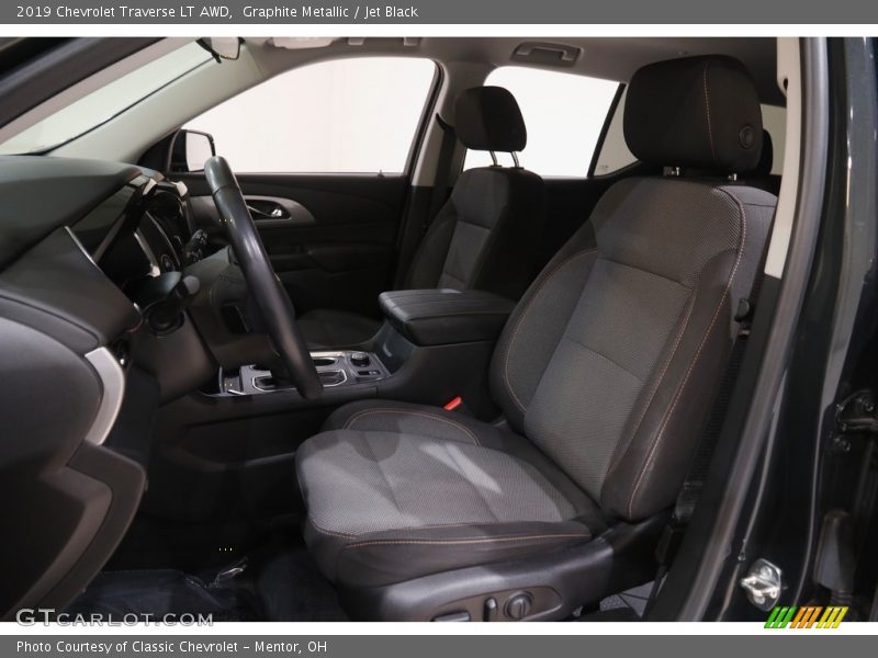 Graphite Metallic / Jet Black 2019 Chevrolet Traverse LT AWD