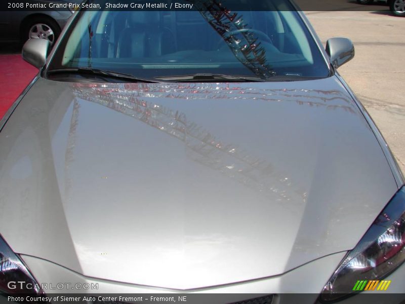 Shadow Gray Metallic / Ebony 2008 Pontiac Grand Prix Sedan