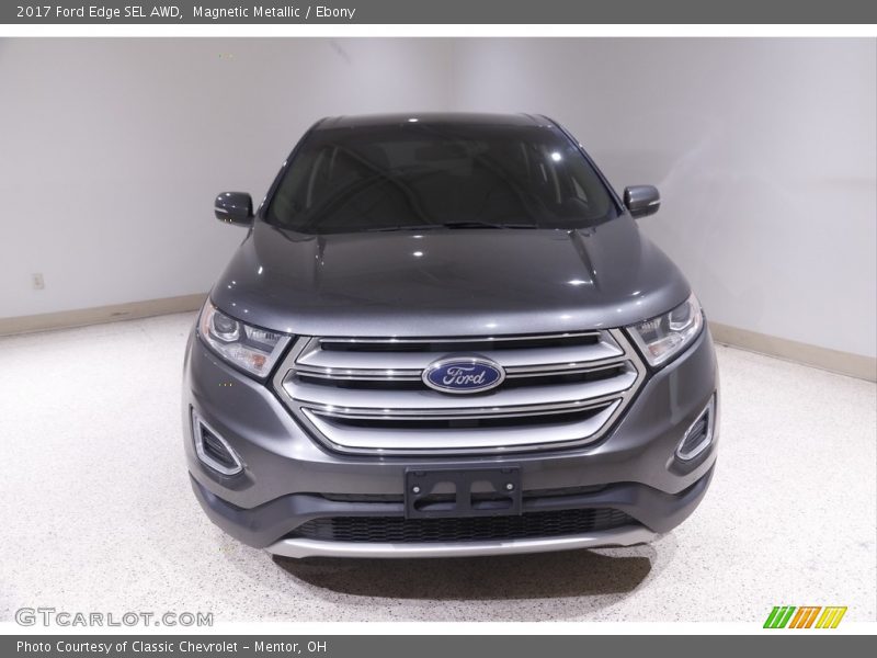 Magnetic Metallic / Ebony 2017 Ford Edge SEL AWD