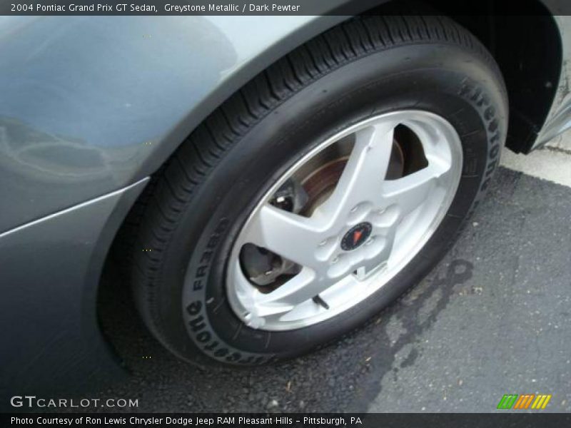Greystone Metallic / Dark Pewter 2004 Pontiac Grand Prix GT Sedan