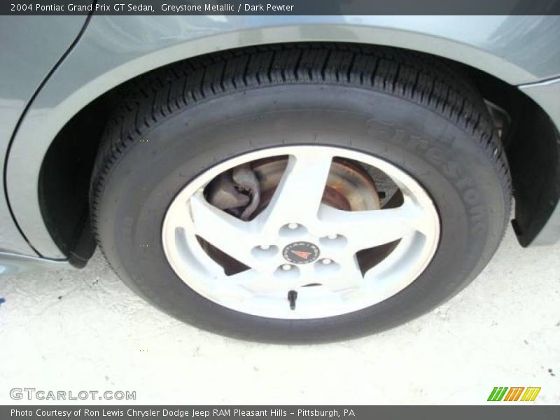 Greystone Metallic / Dark Pewter 2004 Pontiac Grand Prix GT Sedan